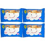 【4個セット】かる～いかみねんど 60g (対象年齢5才以上) ホワイト 自由工作 作品 課題 紙粘土 紙ねんど 軽量 図工 模型 造形 フィギュア 自宅学習 自学 自習 家庭学習 勉強 ワーク