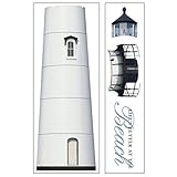 StealStreet SS-KI-OS141 Lighthouse Pix Adhesive Wall Decor [並行輸入品]