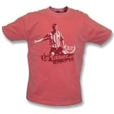 マット・ル・ティシエSouthampton凡例Vintage Wash Tシャツ – Girls Slimfit XL レッド
