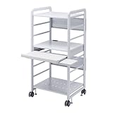 サンワサプライ アウトレット SOHOラック（デスク・オフィス向け・W638×H1330mm・Middleタイプ）RAC-S600M *箱にキズ 汚れのあるアウトレット品です