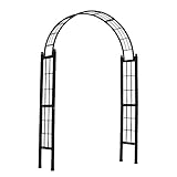バラアーチ 国華園 鉄製ロイヤルアーチN 1個 アイアン (幅150cm×奥行45cm×高さ245cm)