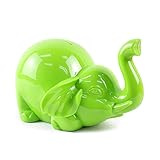 Baidecor Green Pig Money Box Piggy Bank