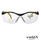 voltX [GTアジャスタブル] 遠近両用（二重焦点）保護めがね（クリアレンズ +3.0） 欧州規格CE EN166F適合 曇り止め加工