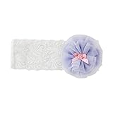 ニシキ スウィートガール お花チュールヘアアクセサリー(6ヶ月~1歳) P9333 アイボリー・P9333IV