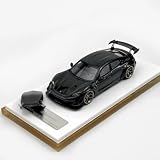 1/64 404 Error & ZEPHYR ポルシェ TAYCAN タイカン カスタム版 黒 [並行輸入品]