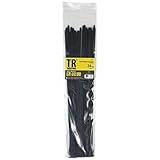 TR Industrial TR88306 Multi-Purpose Cable Ties (50 Piece), 24", Black [並行輸入品]