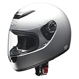 リード工業(LEAD) バイクヘルメット フルフェイス CROSS スタンダード シルバー フリーサイズ CR-715 -