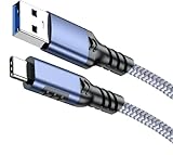 USB Type-C ケーブル 0.3M USB-A to USB-C ケーブル USB 3.2(Gen2) 10Gbps高速データ転送 QC3.0対応 3A急速充電 MacBook Pro/Air、Galaxy S25/S24、Xperia、AQUOS等タイプC機種対応