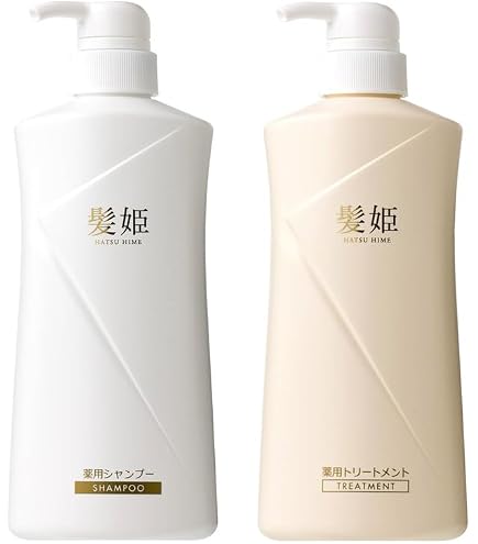Amazon | バスクリン 髪殿 薬用 育毛剤 120ml 育毛シャンプー 400ml