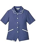 UNIWEAR(ユニウェア) レディース 半袖 ジャケット JS-182 紺 S ( 7号 ) （ 日本製生地使用 ）
