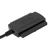GRALARA2.5''/3.5''ハードドライブ対応 　SATA/PATA/IDE → USB 2.0 変換アダプタケーブル　(米国標準プラグ)