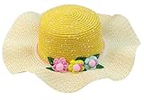 リトルガールズサンハットプリンセスハットサマービーチハット＃07