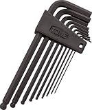 [N-3697975]ＴＯＮＥ　ロングボールポイントＬ形レンチセット　９ｐｃｓ BPL900