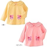 ミキハウス ホットビスケッツ (MIKIHOUSE HOT BISCUITS) Ｔシャツ 73-5207-978 80cm ピンク