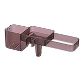 リッチェル「シャワーフックラック」【IT】スモークブラウン(#9806616) 幅26×奥行11×高さ9cm