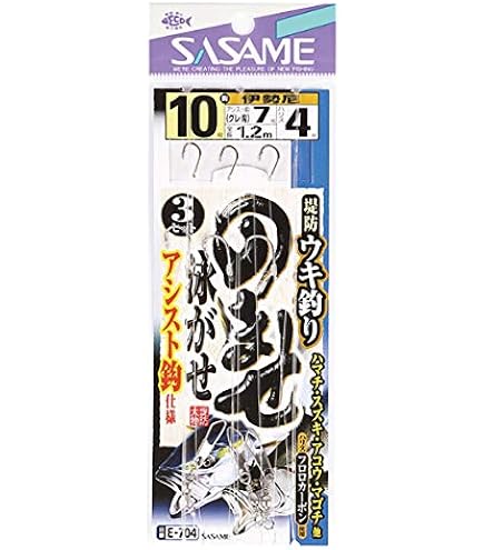 Amazon | ささめ針(Sasame) E-712 ぶっとい! 堤防のませ 12号 | ささめ