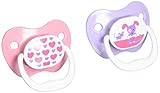 Dr. Brown's 4 Piece Prevent Classic Shield Stage 1 Pacifier, Pink, 0-6 Month by Dr. Brown's [並行輸入品]
