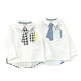 mother goose(マザーグース) ネクタイ付Ｔシャツ (80～130cm) キムラタンの子供服 (11149-171a) ブラック 80
