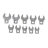 10- 19mm 10 Piece Crows Foot Spanner Set [並行輸入品]