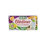 Bledina Milk with Vegetables Green Vegetables (4x250ml) 野菜緑の野菜とbledinaミルク（ 4X250Ml ）