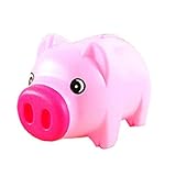 aorBI Cute Lovely Cartoon Pig図形貯金箱コインお金ストレージボックスBaby Nursery Decor