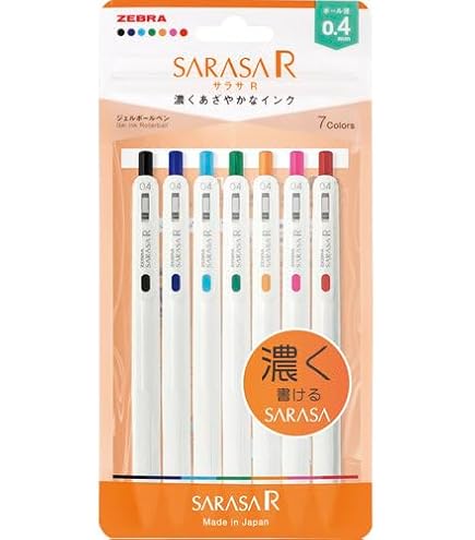 Amazon | ゼブラ ジェルボールペン サラサR＆マイルドライナー