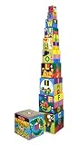 Melissa & Doug Alphabet Nesting and Stacking Blocks