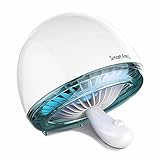 蚊取り器　虫取り器　吸引式捕虫器　USB給電式　LED搭載　吸引式殺虫　光触媒技術　虫退治　静音　省エネ　簡単設置　台所、居間、寝室、飲食店、オフィス、アウトドアなどに対応　キノコ (ホワイト)