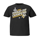 NHL Pittsburgh Penguins Boys Breaking theガラスシャツ、スモール、ブラック