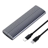 JNH製 M.2 SSD外付けケース M-Key対応 NVMe M.2 SSDケース 工具不要 USB3.2 Gen2 Type-C UASPサポート 2230/2242/2260/2280 SSD対応