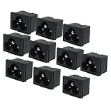 10×黒いプラスチックIEC320インレットC6電源アダプタ250V 2.5A