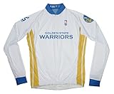 NBA Golden State Warriorsメンズ長袖サイクリングジャージー 3L