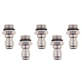 Fenteer 5個入り　カプラー　クイックコネクタ　高圧洗浄用　カップリング　M14x1.5オス　スノーフォーム　スプレー　お買い得　