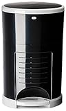 Dekor Plus Hands-Free Diaper Pail, Black by dekor