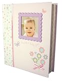 C.R. Gibson Keepsake Memory Book of Baby's First Year, Little Bloom (Discontinued by Manufacturer) b