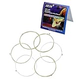 6 ピース/セットステンレス鋼コアフォークギター弦交換アコースティック弦パーツ 6 個の弦セット