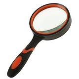 Kesoto 虫眼鏡　レンズガラス　ルーペ　快適　グリップ　便利　サイズ　宝石商　修理技術者　野外愛好家など用　全４サイズ - 65mm拡大8倍