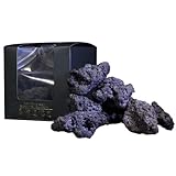 高濾過溶岩 国産小型溶岩石 B 3~8cm 450g 黒系 30cm以下水槽レイアウト用品