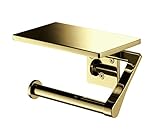 株式会社WEST トイレットペーパーホルダー Agaho brass 33M 鏡面ゴールド 33M-N0002-GB