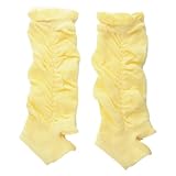 クシュクシュ　ニーハイトレンカ レモンイエロー 9-15cm 総丈21cm