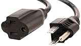 C&E CNE59250 25 Feet Outlet Saver Power Extension Cord NEMA 5-15R to NEMA 5-15P Pack of 4 [並行輸入品]
