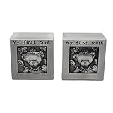 Novias Antique Sophisticated Design Decorative My First Curl and Tooth Box Set Teddy Bear Ring Box P
