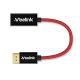 Veelink DisplayPort（ディスプレイポート） - HDMI 変換ケーブル DP HDMI変換アダプタ 4K解像度対応 、ラッ