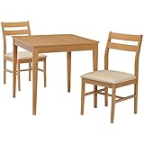 タマリビング ダイニングセット ナチュラル 幅75cm ステディ 50004112-22 3点入
