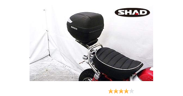 Amazon ウイルズウィン Wiruswin Shad製 リアボックス付 グラブバー モンキー125 Monkey125 バイク用エアクリーナー フィルター 車 バイク