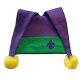 ジャッキー・'sユニセックスベビーフロッピーマルディグラ帽子 – 7サイズ。Made In The USA 。 カラー: パープル