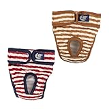 Healifty 2個 ペット生理パンツ 雄犬 ズボン 男性 オス犬のおむつ マ