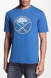 Buffalo Sabresメンズアンティーク調ロゴTシャツブルー S