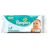 Pampers Fresh Clean Baby Wipes (64 per pack) パンパース新鮮なきれいな赤ん坊のワイプ（パックあたり64 ）