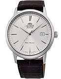 Orient RA-AC0F07S10A メンズ シンフォニーIII レザーバンド ホワイトダイヤル 自動巻き腕時計